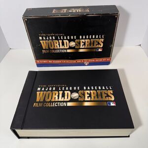 The Official Major League Baseball World Series Film Collection Book and (20) DV